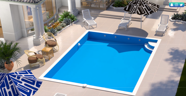 Swimming Pool M14 4.75mX4.75m