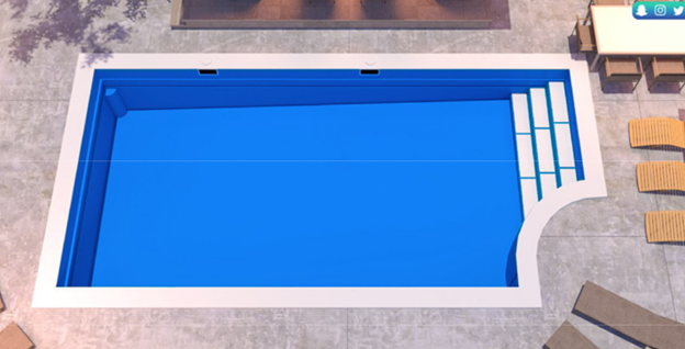 Swimming Pool L10 4.00x8.50