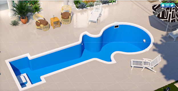 Swimming Pool L13 3.60x9.45 