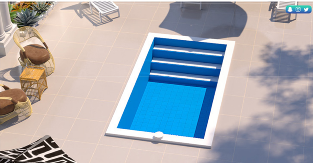 Swimming Pool S08 2.00x3.80