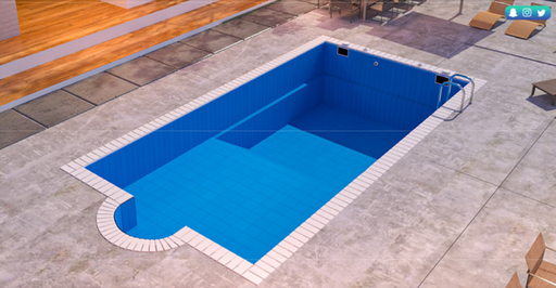 Swimming Pool M02 4mX8m