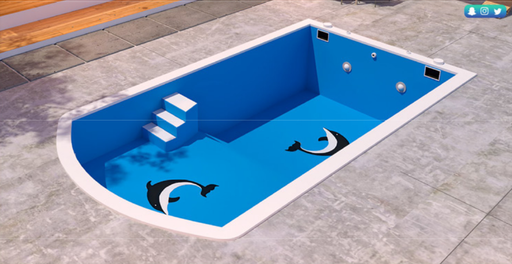 Swimming Pool M03 3.5mX7m