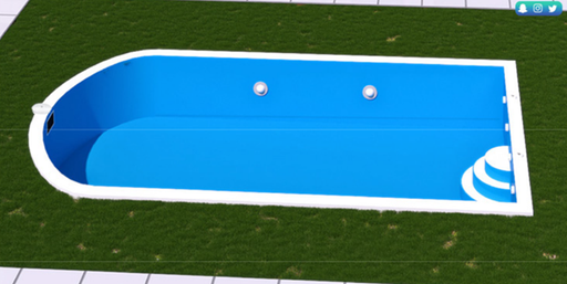 Swimming Pool M08 3.50mX7.00m 