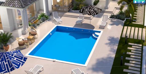 Swimming Pool M13 4.90mX4.90m